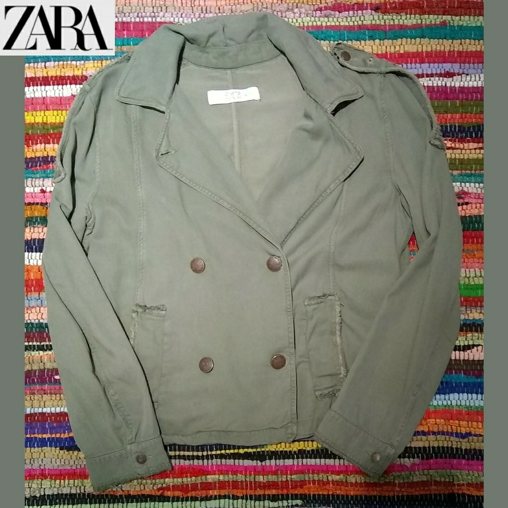 Zara Military Inspired Jacket